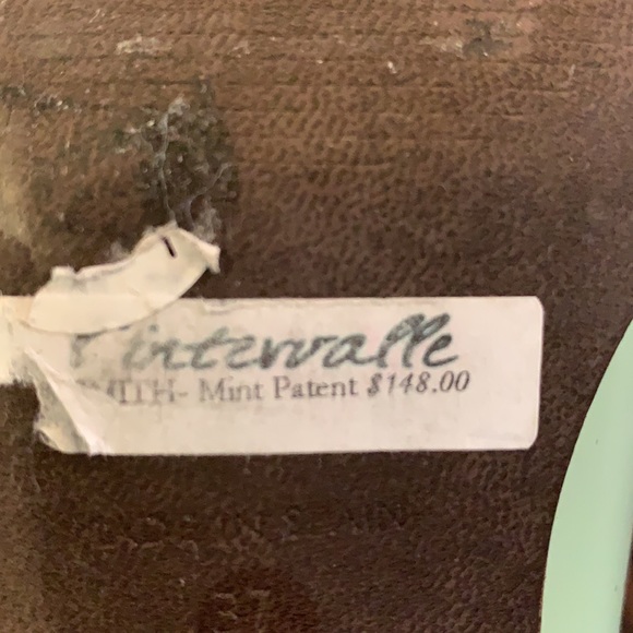 Size 37 mint green Oxford in fabulous condition. Real leather. - Picture 6 of 6